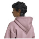 Adidas Γυναικεία ζακέτα Essentials Fleece Full-Zip Cropped Hoodie